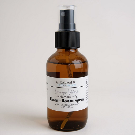 Lounge Vibes (sandalwood + fig) Room + Linen Spray