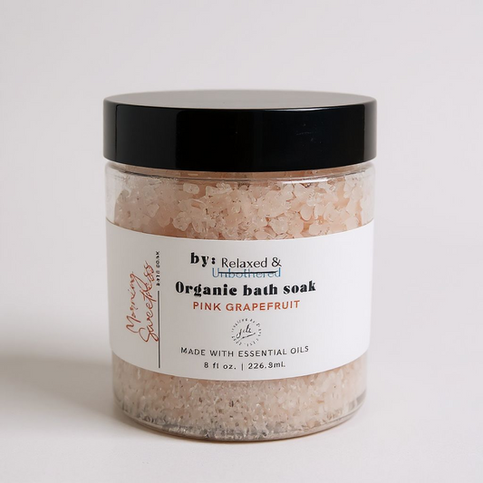 Morning Sweetness Bath Soak [pink grapefruit]