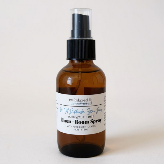 Do Not Disturb. Spa Day (eucalyptus + mint) Room + Linen Spray