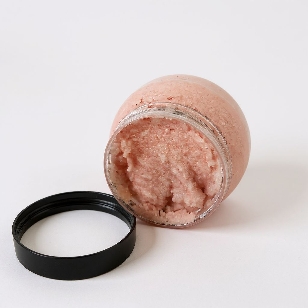 Sweet & Sensual [strawberry + peach] Organic Body Scrub (8oz)