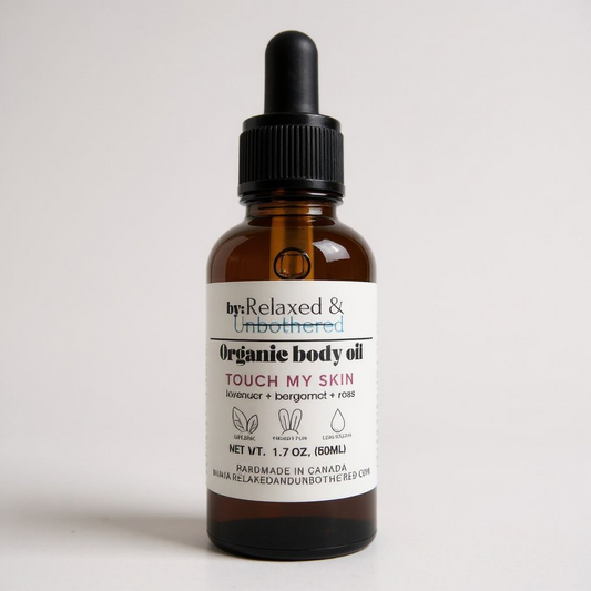 Touch My Skin! [lavender + bergamot + rose] Body Oil