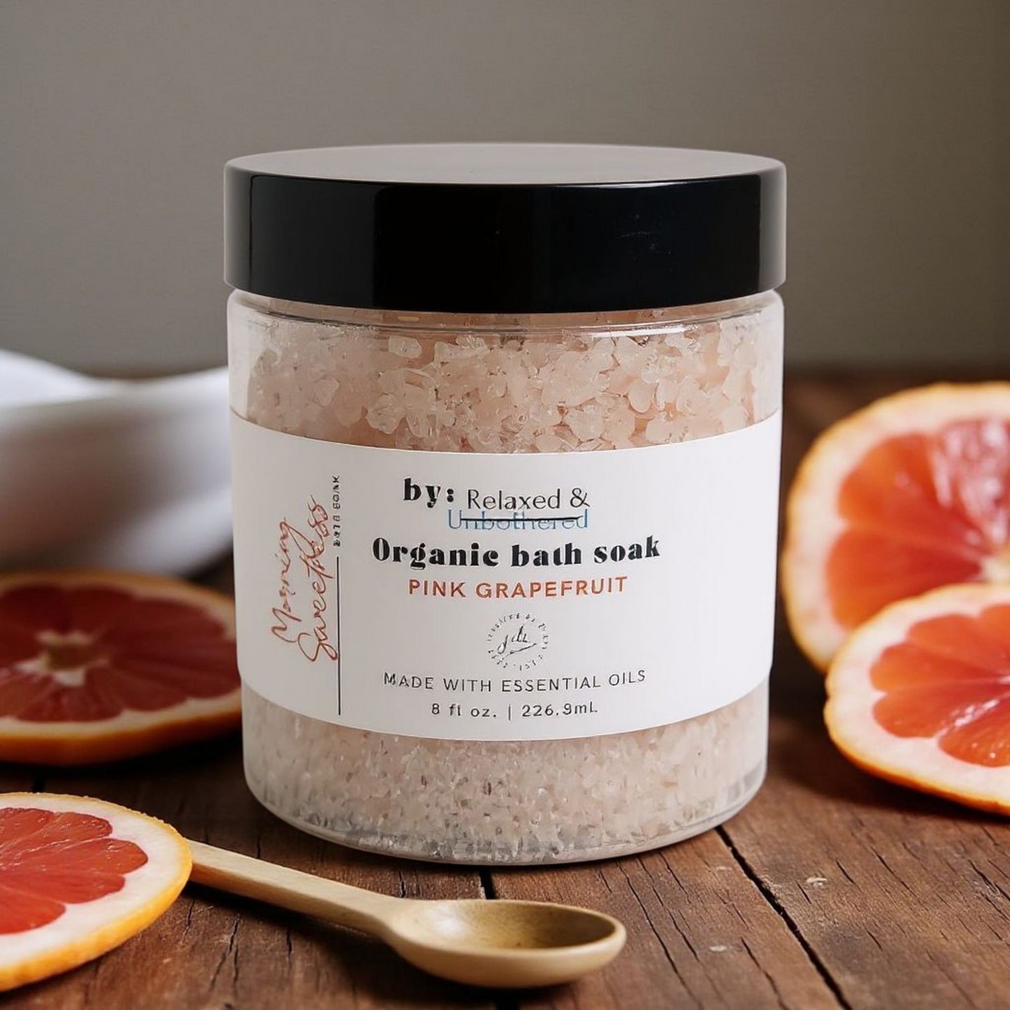 Morning Sweetness Bath Soak [pink grapefruit]