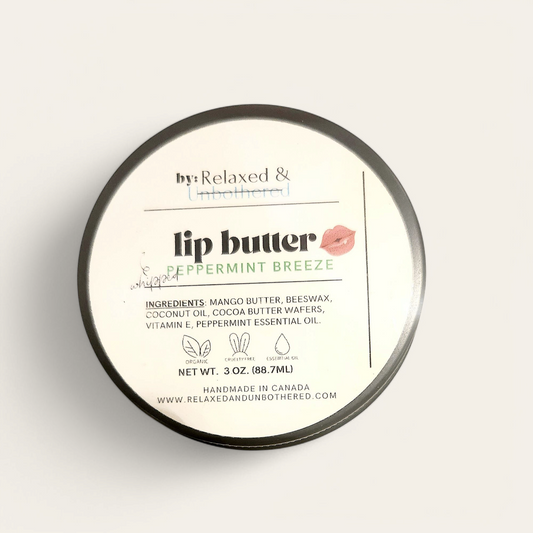 Peppermint Breeze lip butter